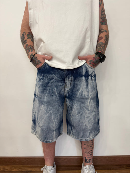 Bermuda Jeans sfumato