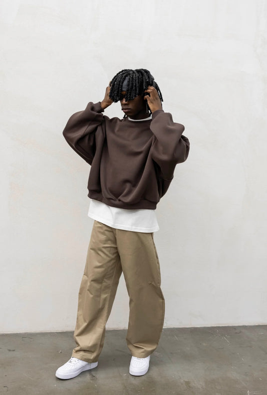 Felpa Over Crewneck
