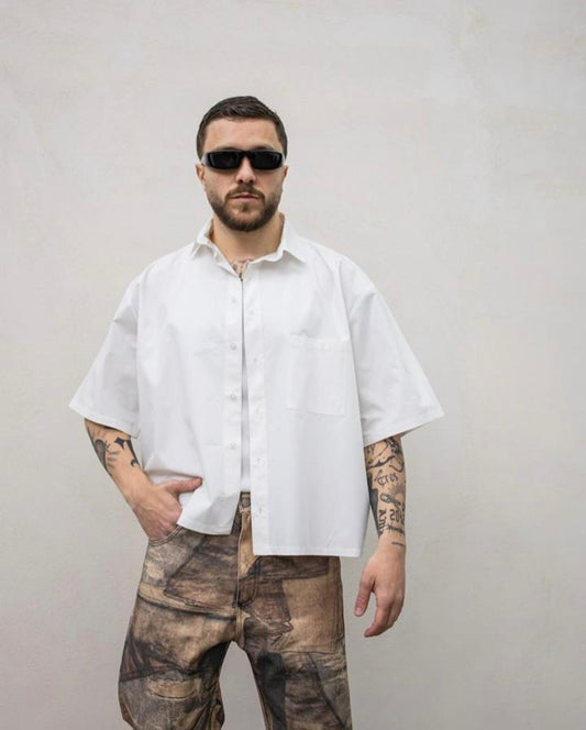 Camicia CROP basic